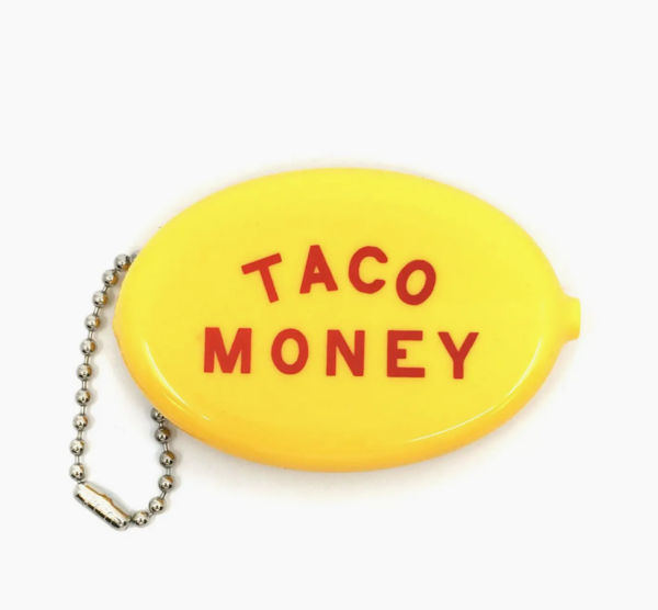 coin pouch taco money